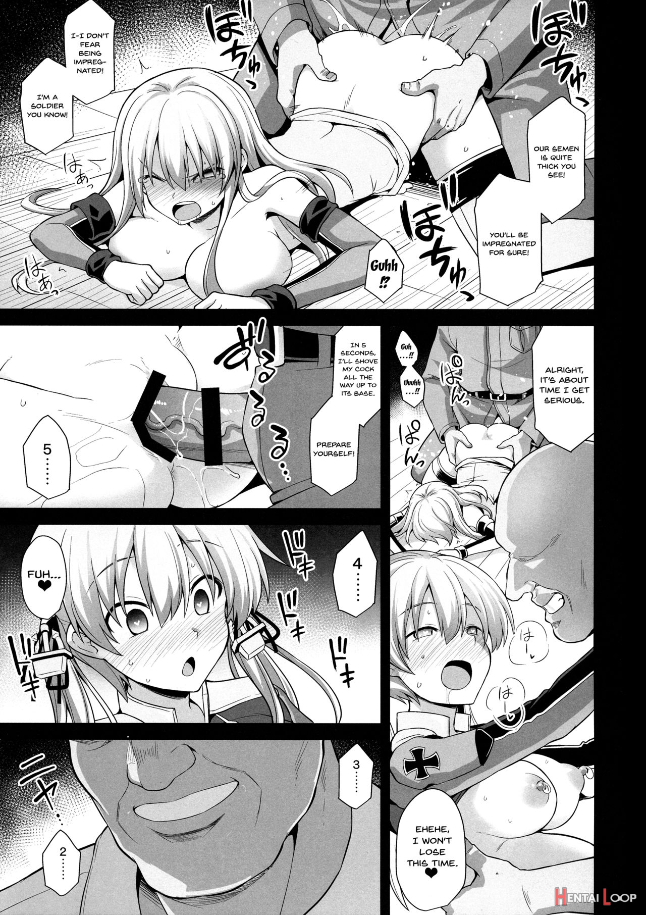 Kanmusu Chakunin Prinz Eugen & Bismarck Shussan Hensai Botai Teikyou page 15