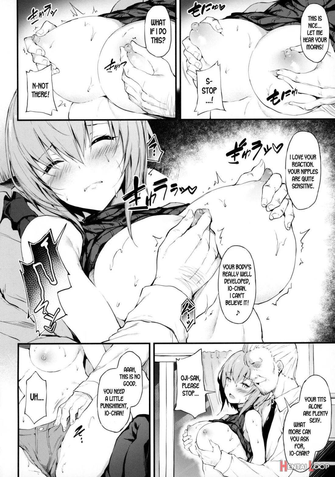 Kanojo Ga Boyish Ni Nayamu Riyuu -kyonyuu Shoujo To Choiwaru Oji-san No Kankei page 9