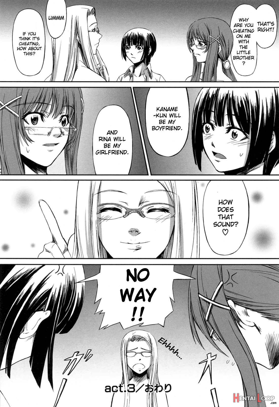 Kanojo To Ane No Nijuu Rasen page 84