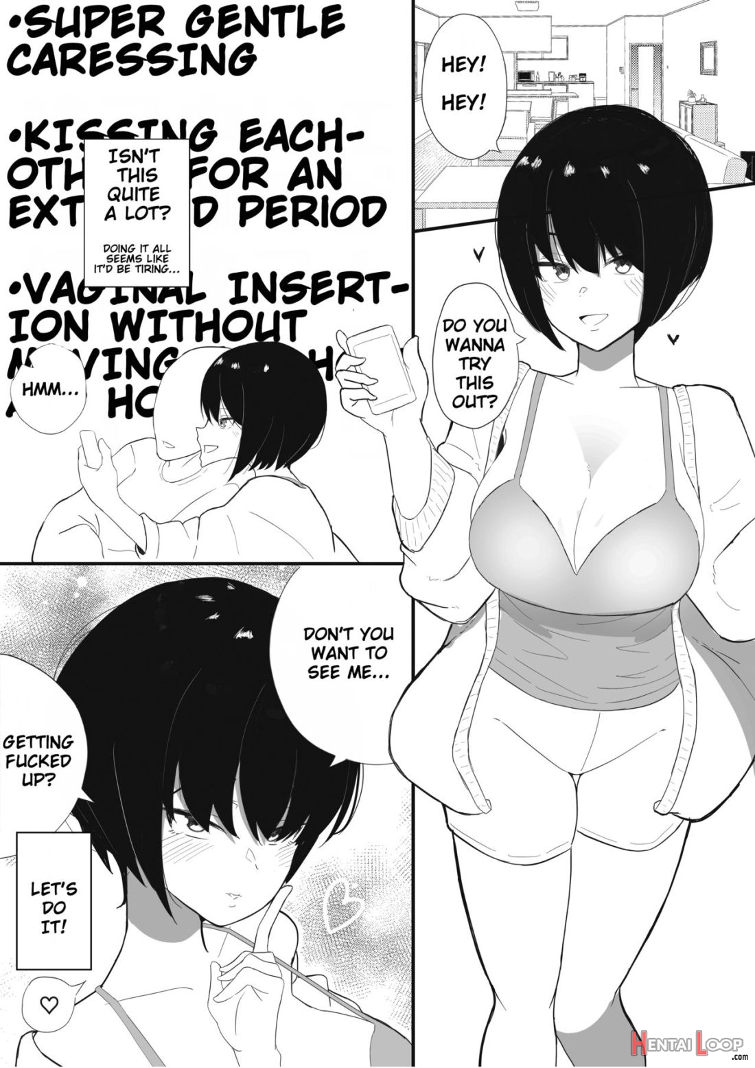 Page 1 of Kanojo To Slow Sex De Guchagucha Ni Naru Hon - Read hentai  doujinshi for free at HentaiLoop