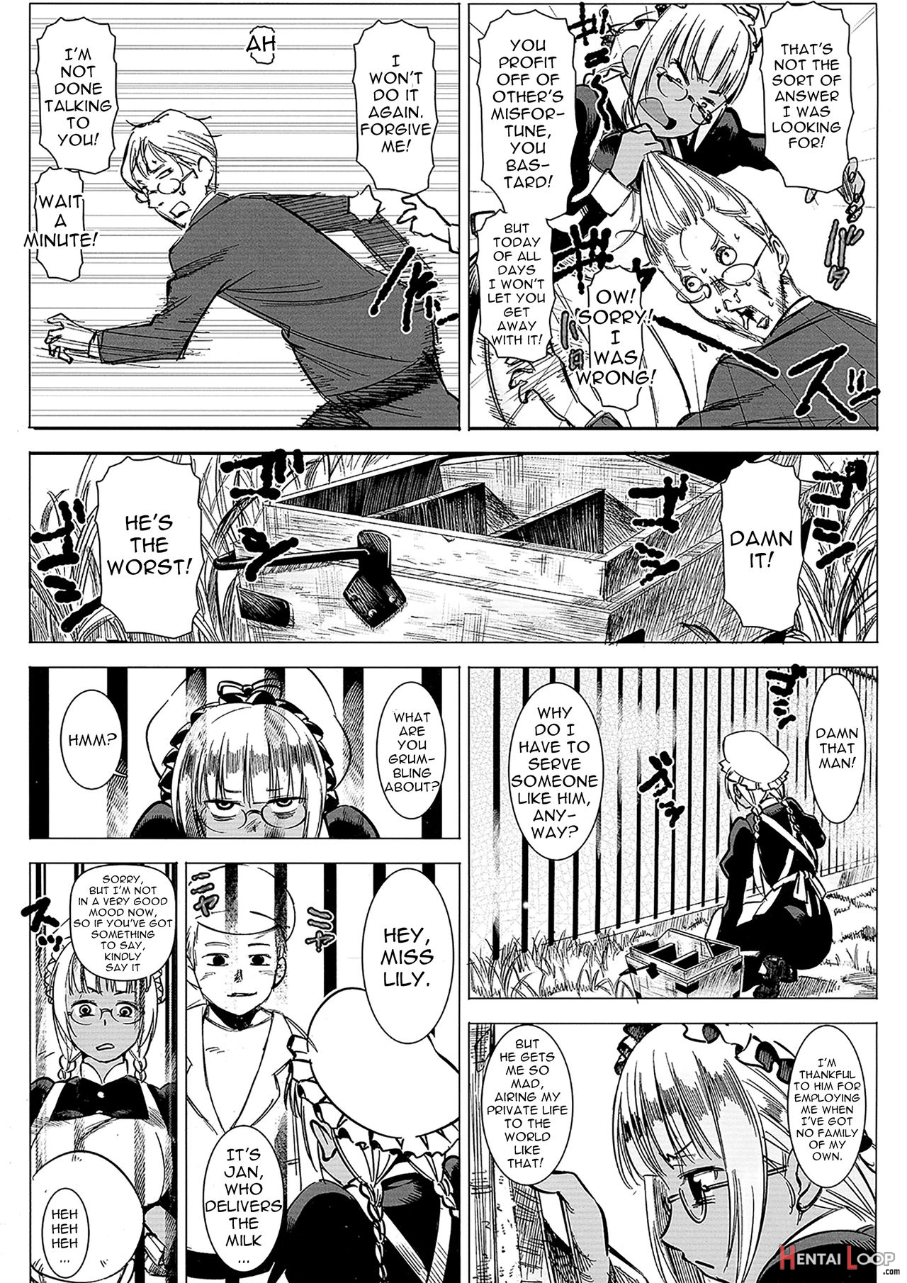Kasshoku Kokumaro Funnyuu Maid! Baka Ka!!! page 4