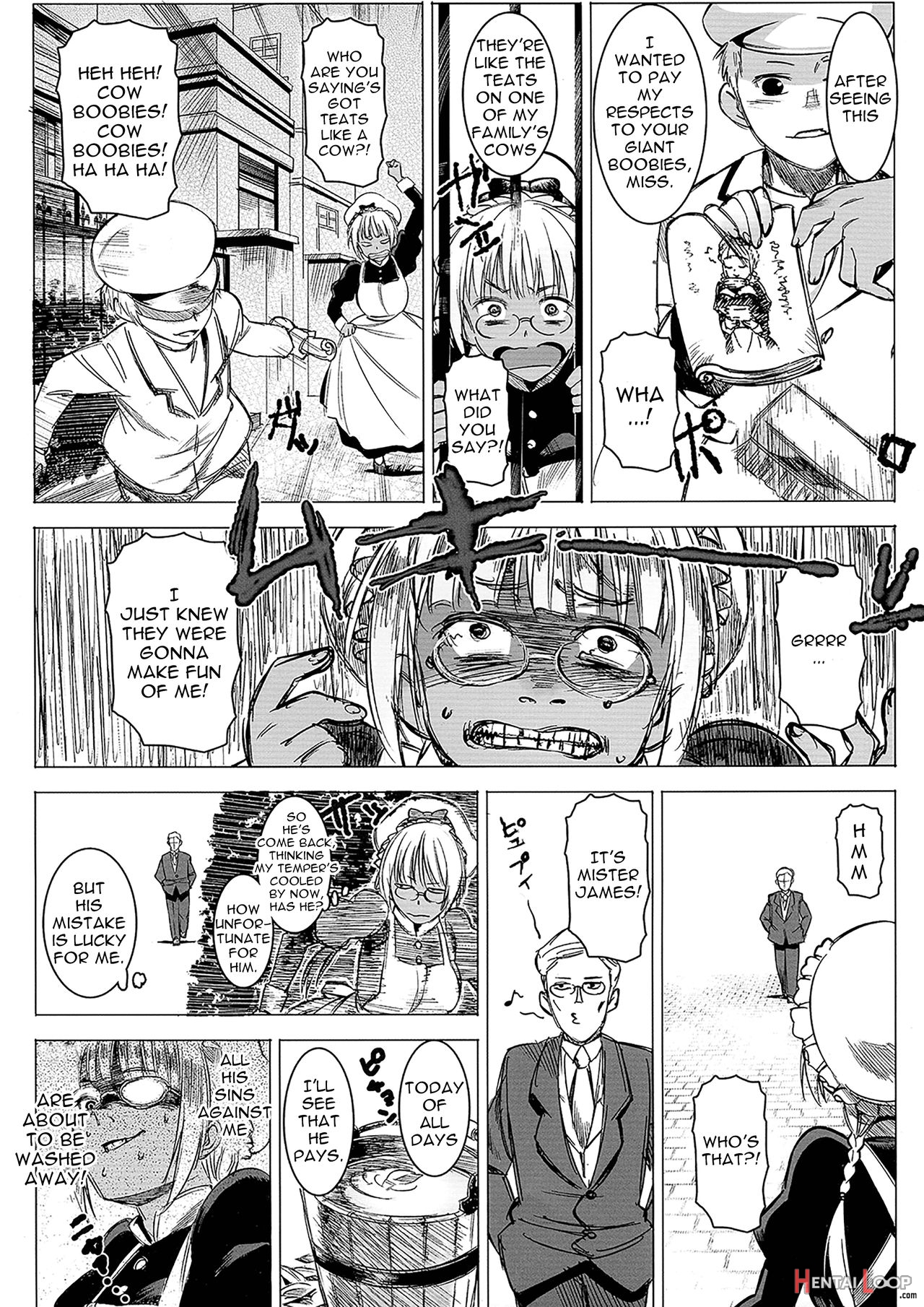 Kasshoku Kokumaro Funnyuu Maid! Baka Ka!!! page 5