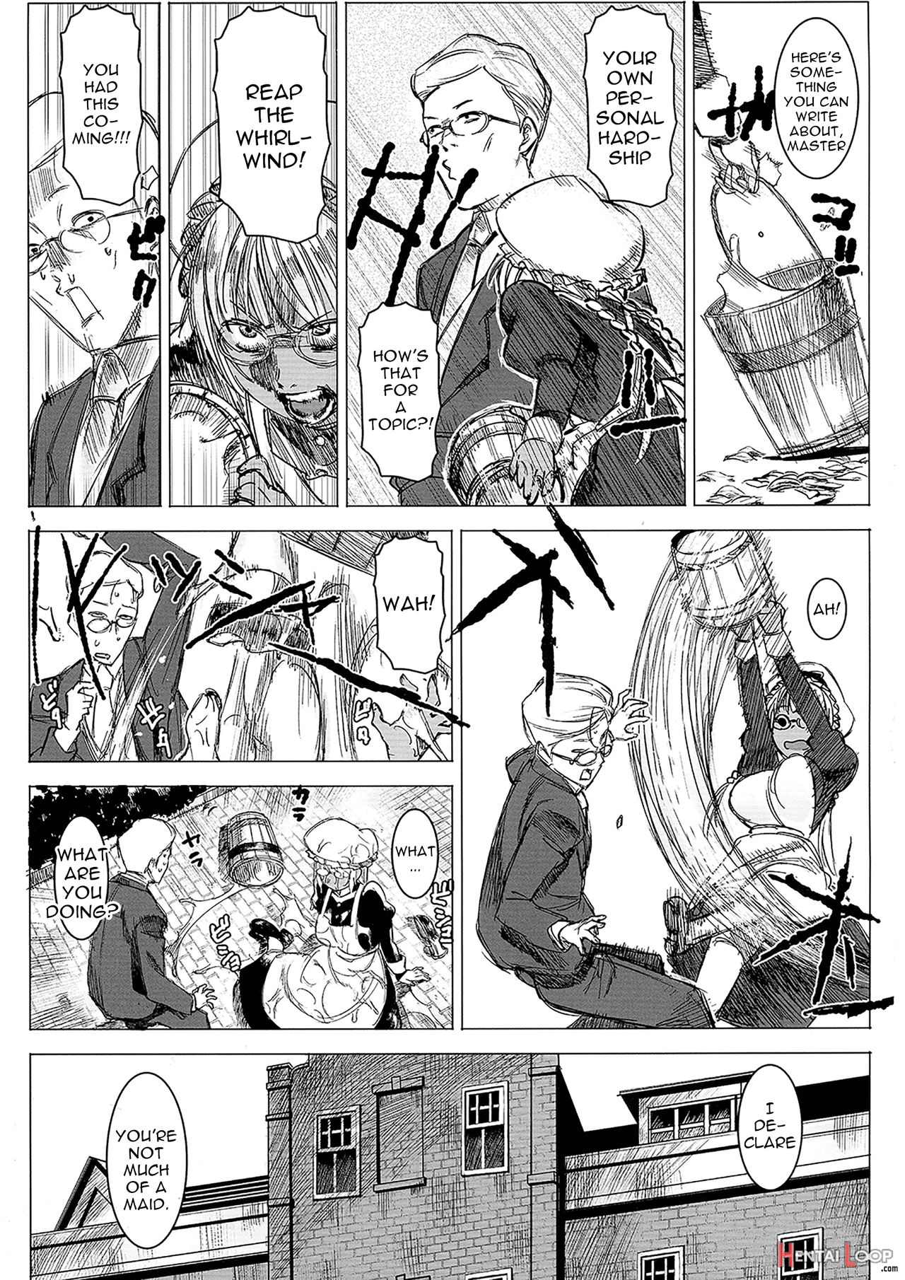 Kasshoku Kokumaro Funnyuu Maid! Baka Ka!!! page 6