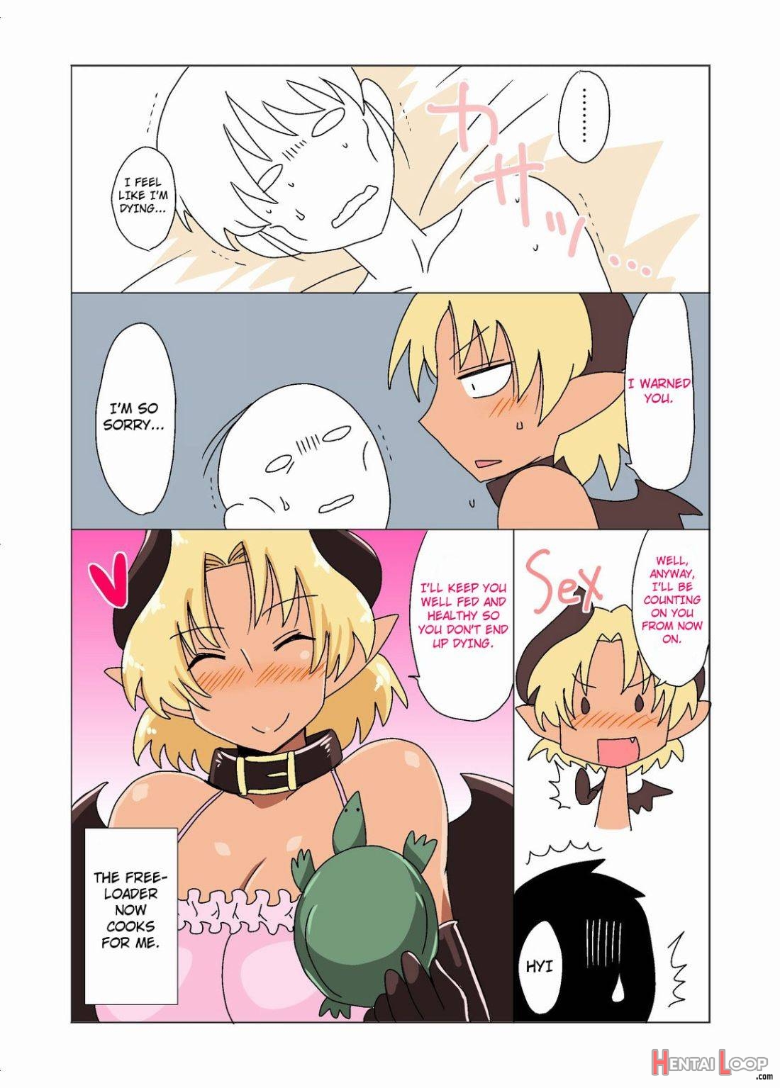 Kasshoku Namaiki Succubus No Isourou. page 13