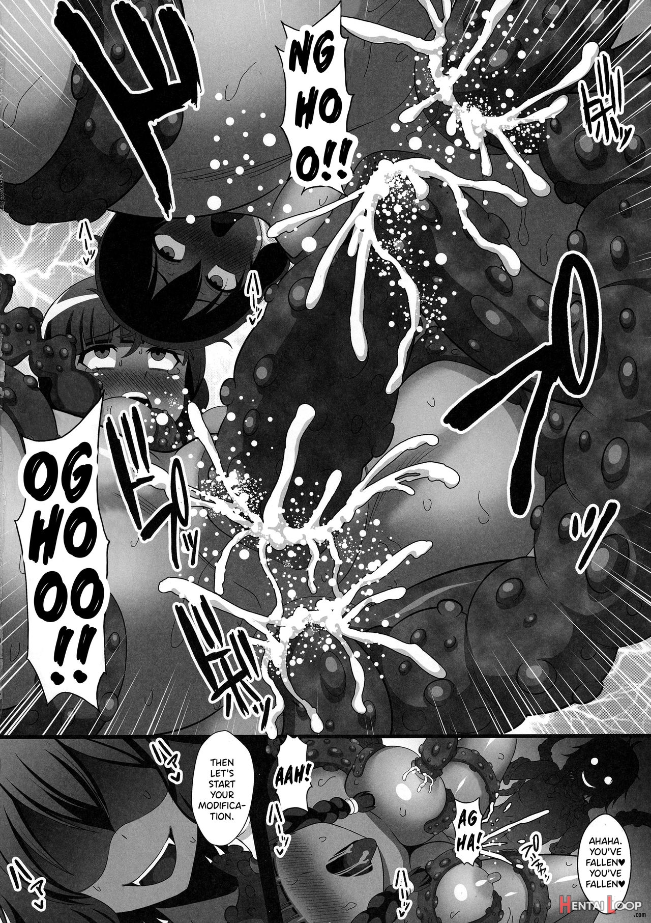 Kasshoku No Nyokenshi Tione ~akuochi Sennou Shokushu Zetchou Jigoku~ page 15