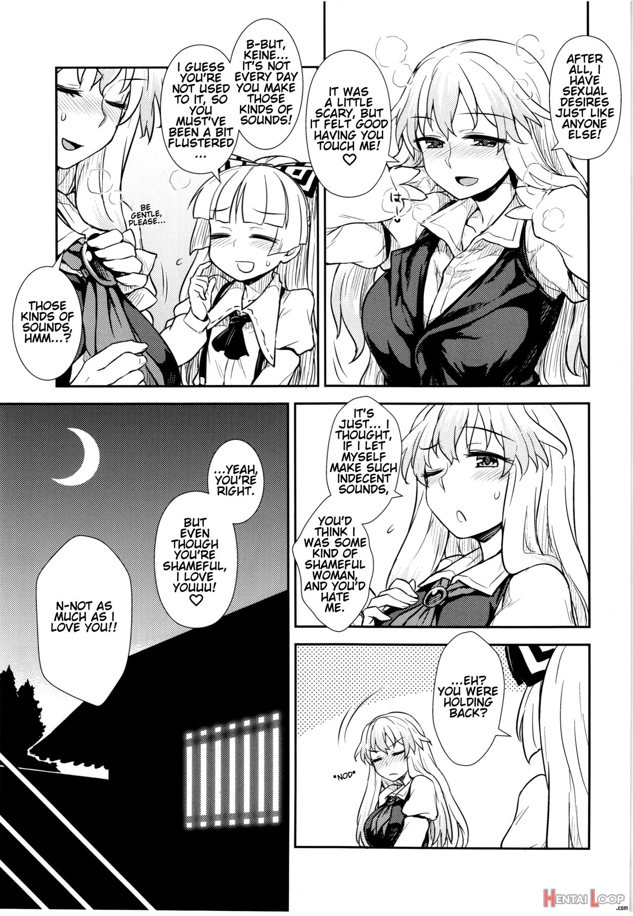 Keine And Mokou's Life Training page 17