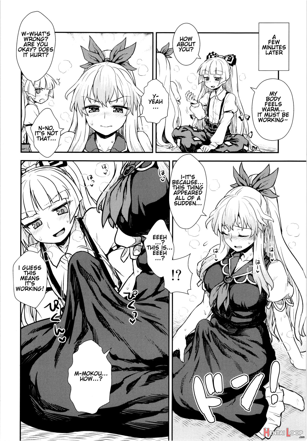 Keine And Mokou's Life Training page 20