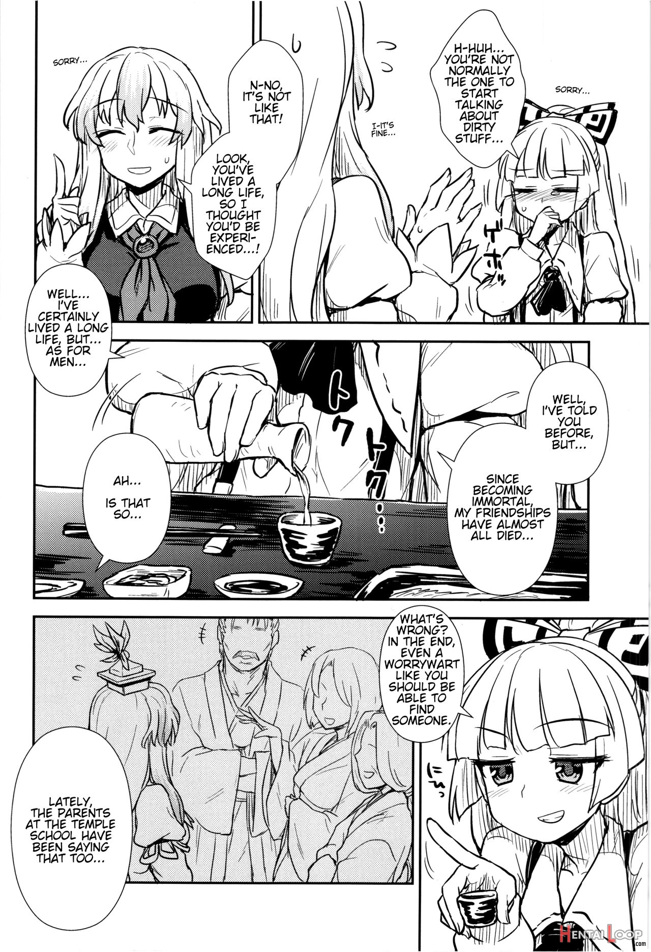 Keine And Mokou's Life Training page 4