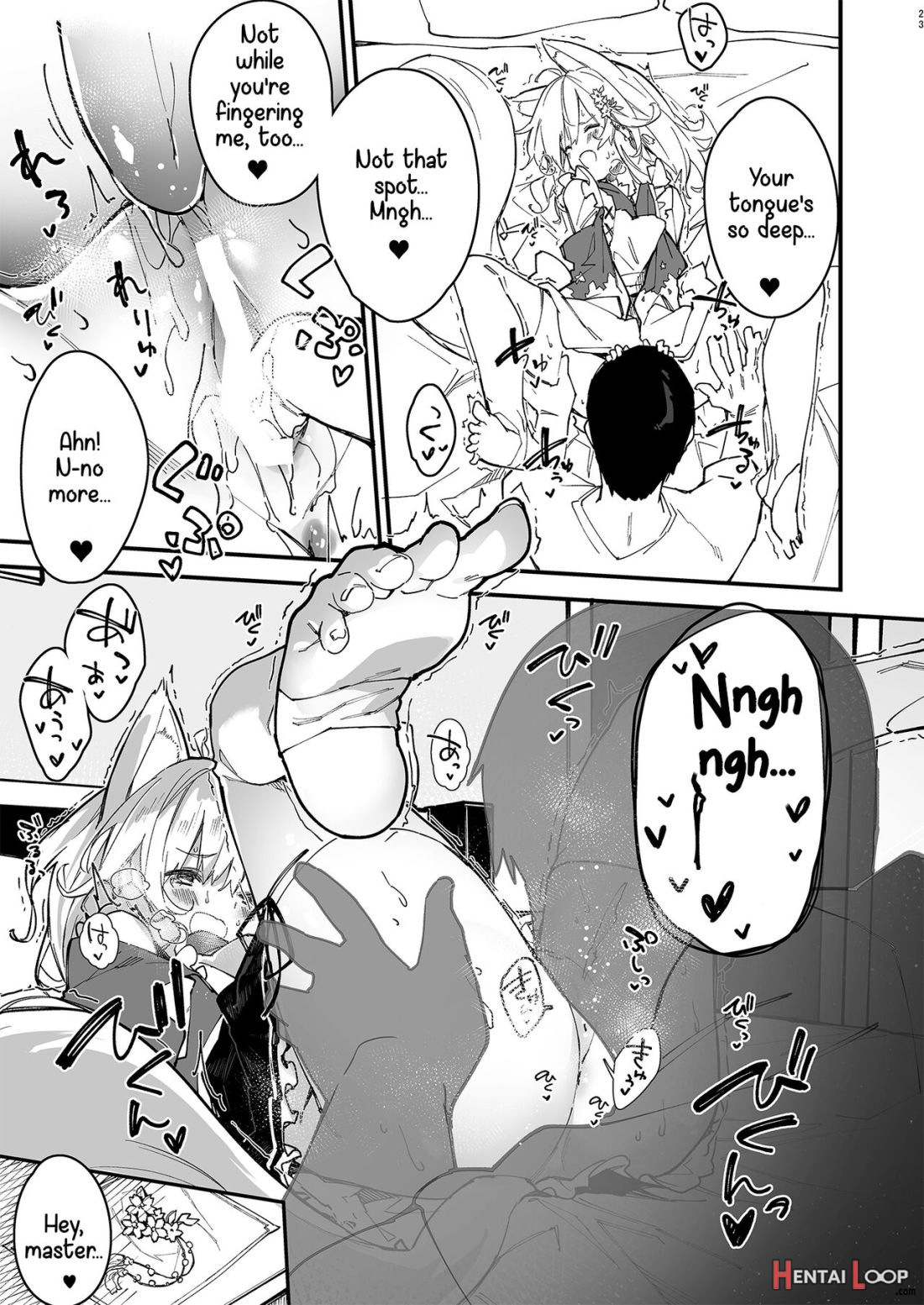 Kemomimi Maid To Ichaicha Suru Hon 2 Satsume page 21