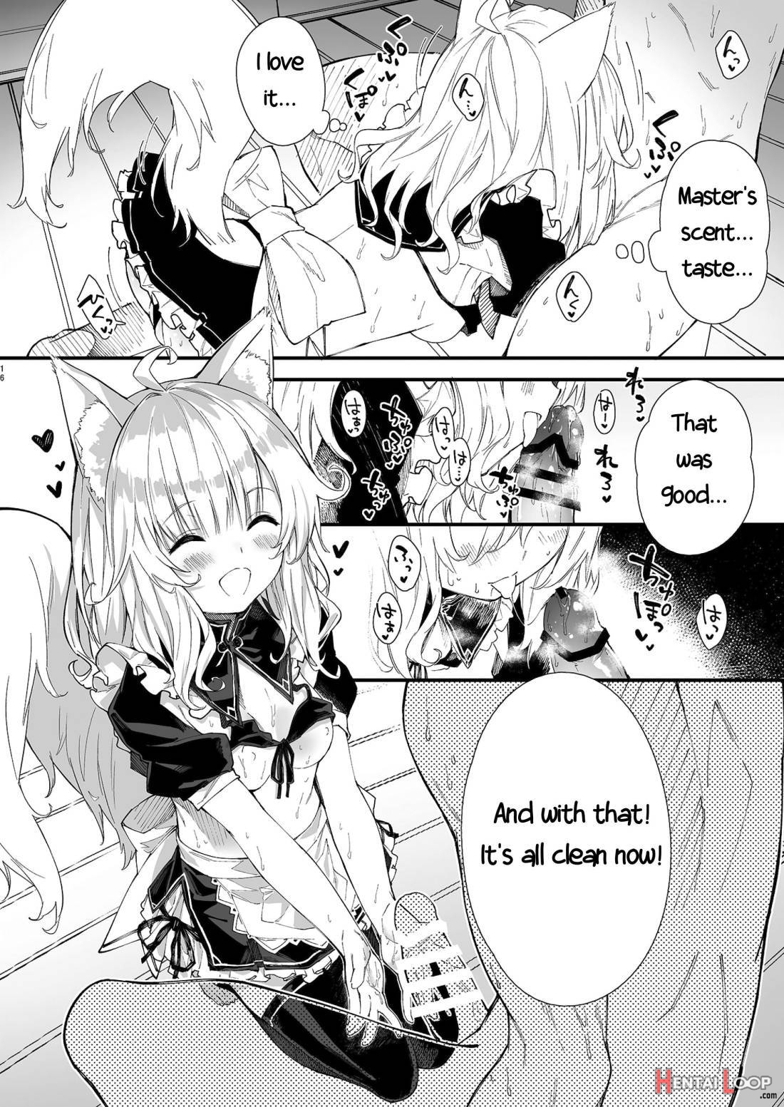 Kemomimi Maid To Ichaicha Suru Hon page 14