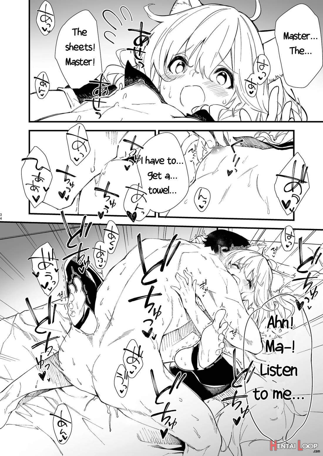 Kemomimi Maid To Ichaicha Suru Hon page 32