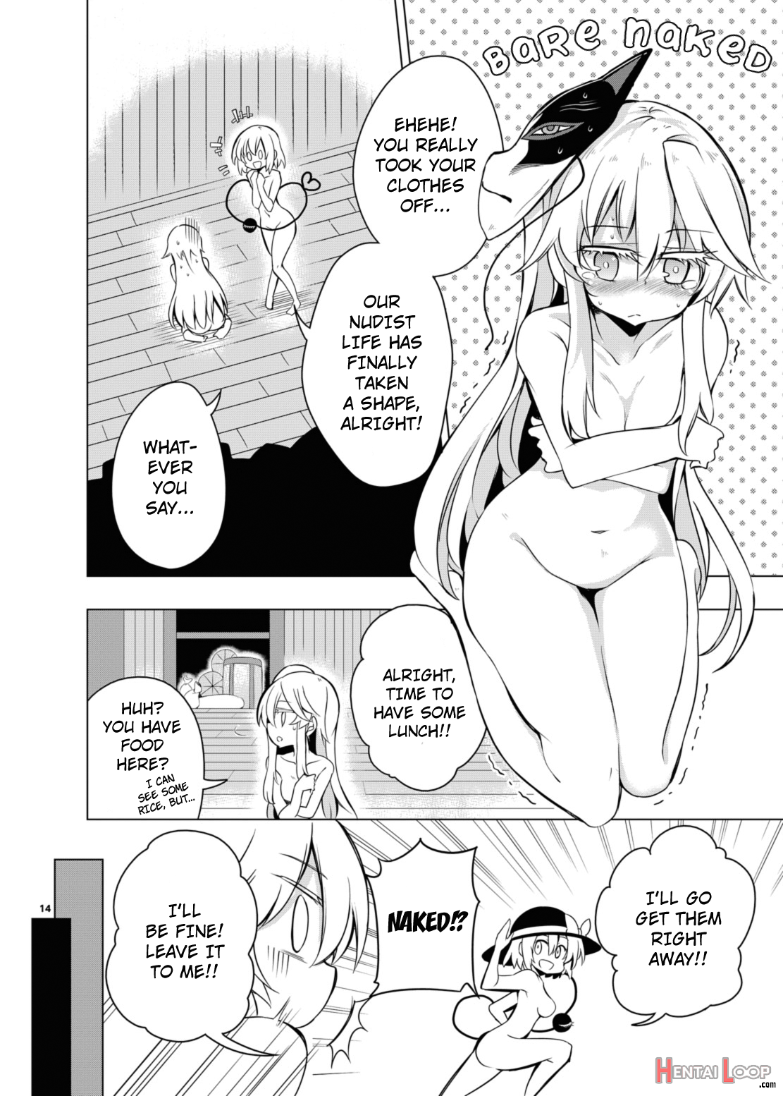 Kindan No Nudist Utopia Black And White Version page 12