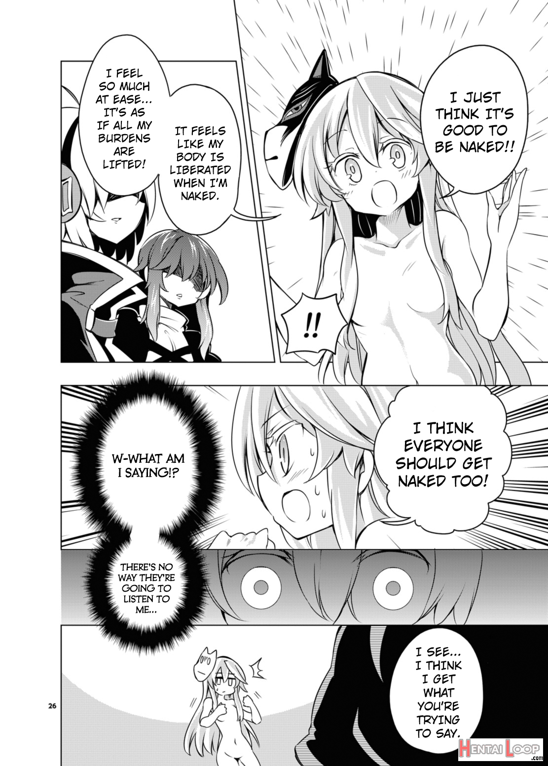 Kindan No Nudist Utopia Black And White Version page 24