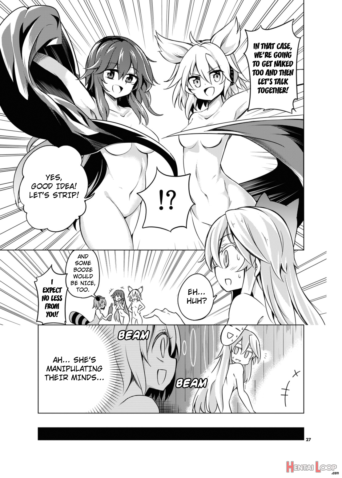 Kindan No Nudist Utopia Black And White Version page 25