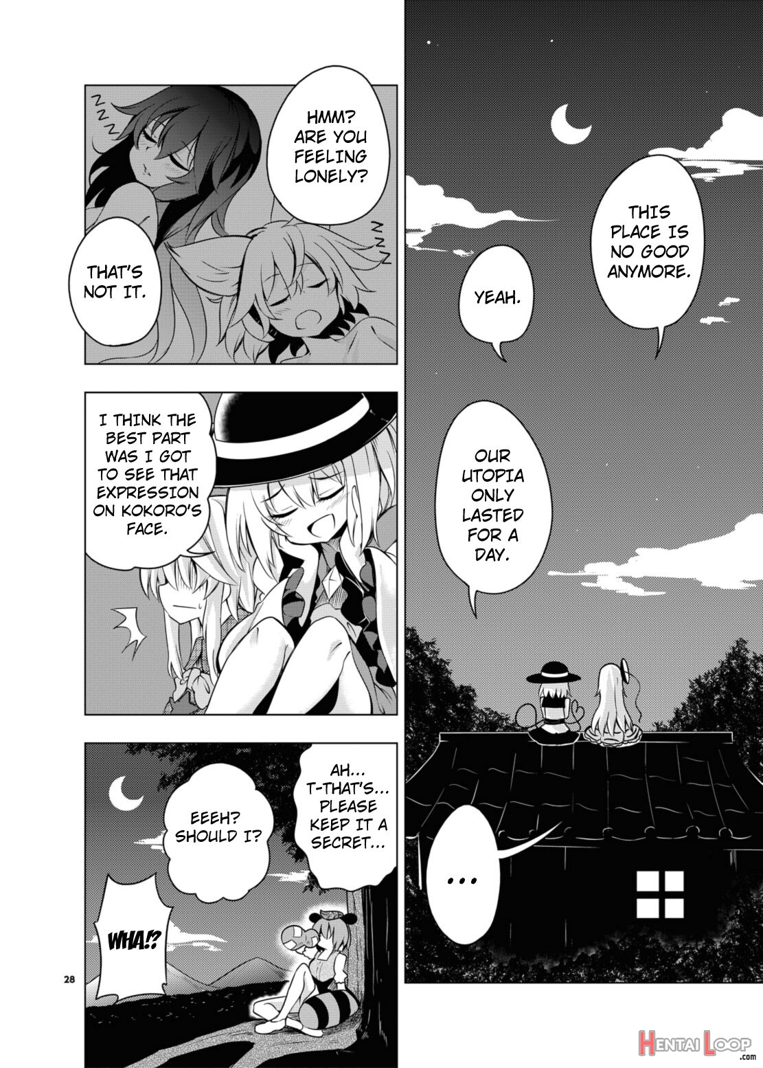 Kindan No Nudist Utopia Black And White Version page 26