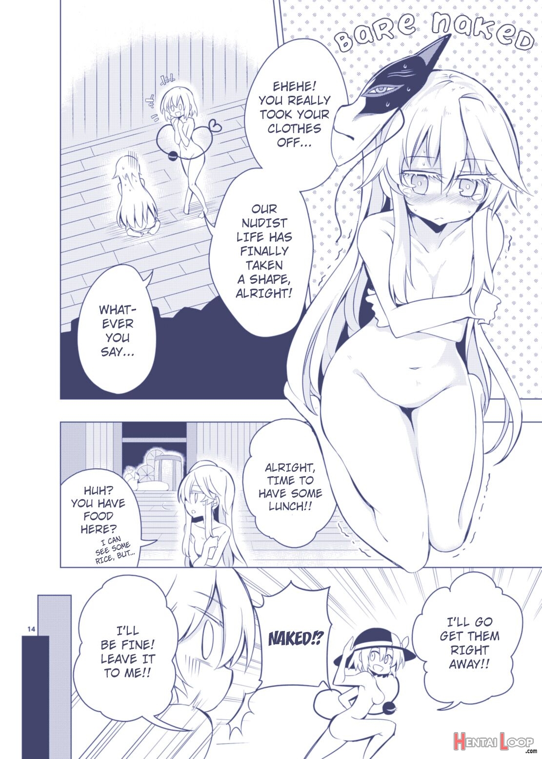 Kindan No Nudist Utopia page 12