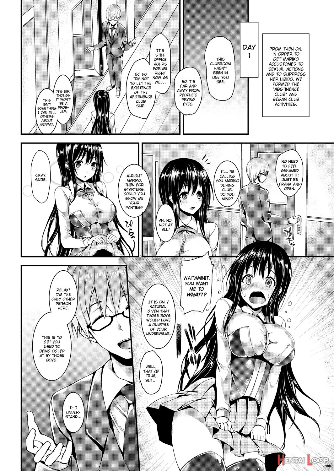 Kinyoku-bu ~joseito-tachi Ni Choukyou Seikyouiku Jisshuu~ page 4