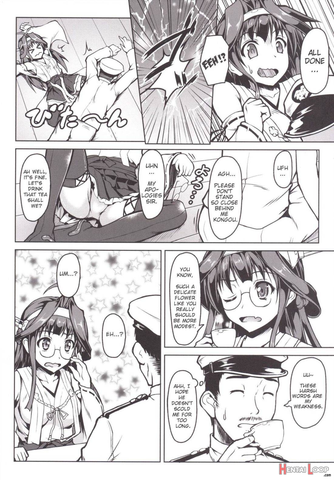 Kongou Ni Nacchatta Teitoku No Ohanashi page 3