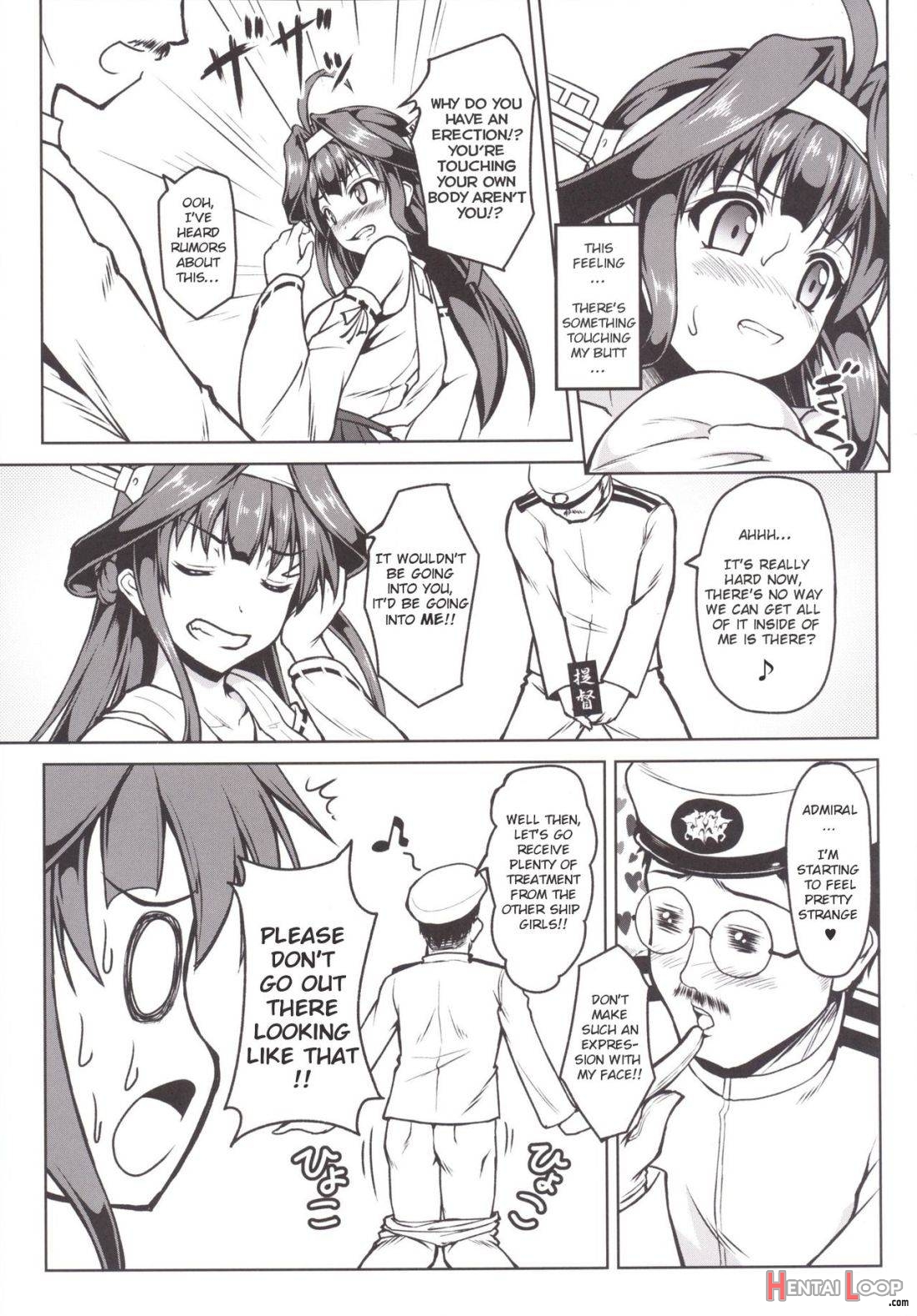 Kongou Ni Nacchatta Teitoku No Ohanashi page 8