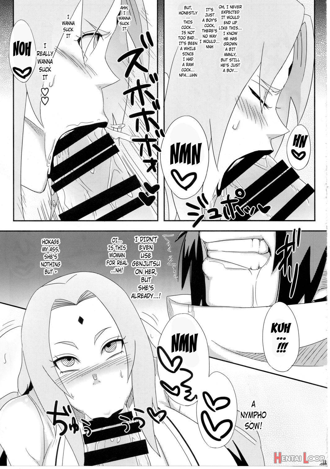 Konoha No Bitch-chan! page 17