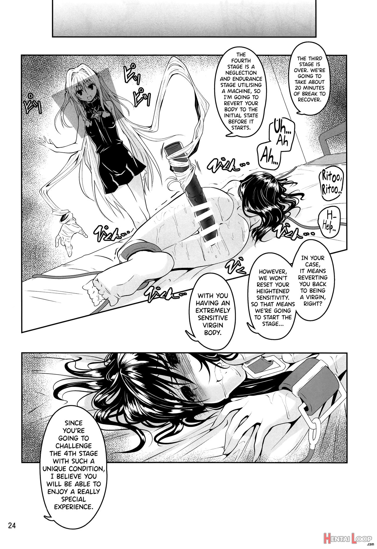 Kousoku Sareta Mikan Ga Choukyou Game Clear O Ganbaru Hanashi page 23