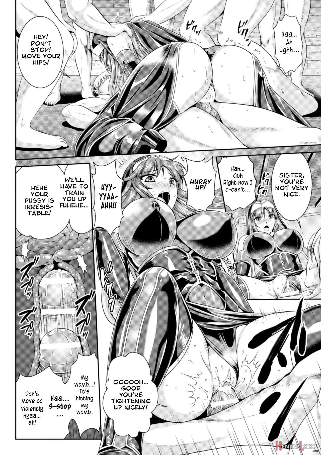 Lieseâ€™s Destiny: Punishment Of Lust On The Slime Prison Ch. 1-4 page 39