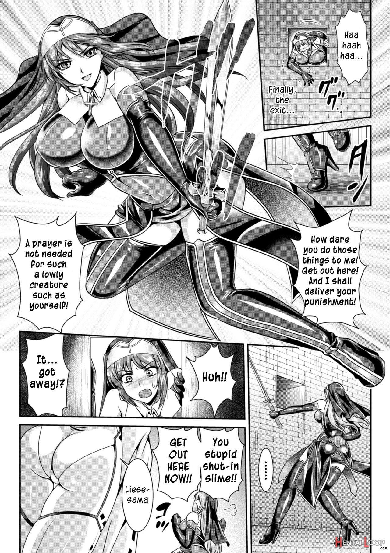 Lieseâ€™s Destiny: Punishment Of Lust On The Slime Prison Ch. 1-4 page 76