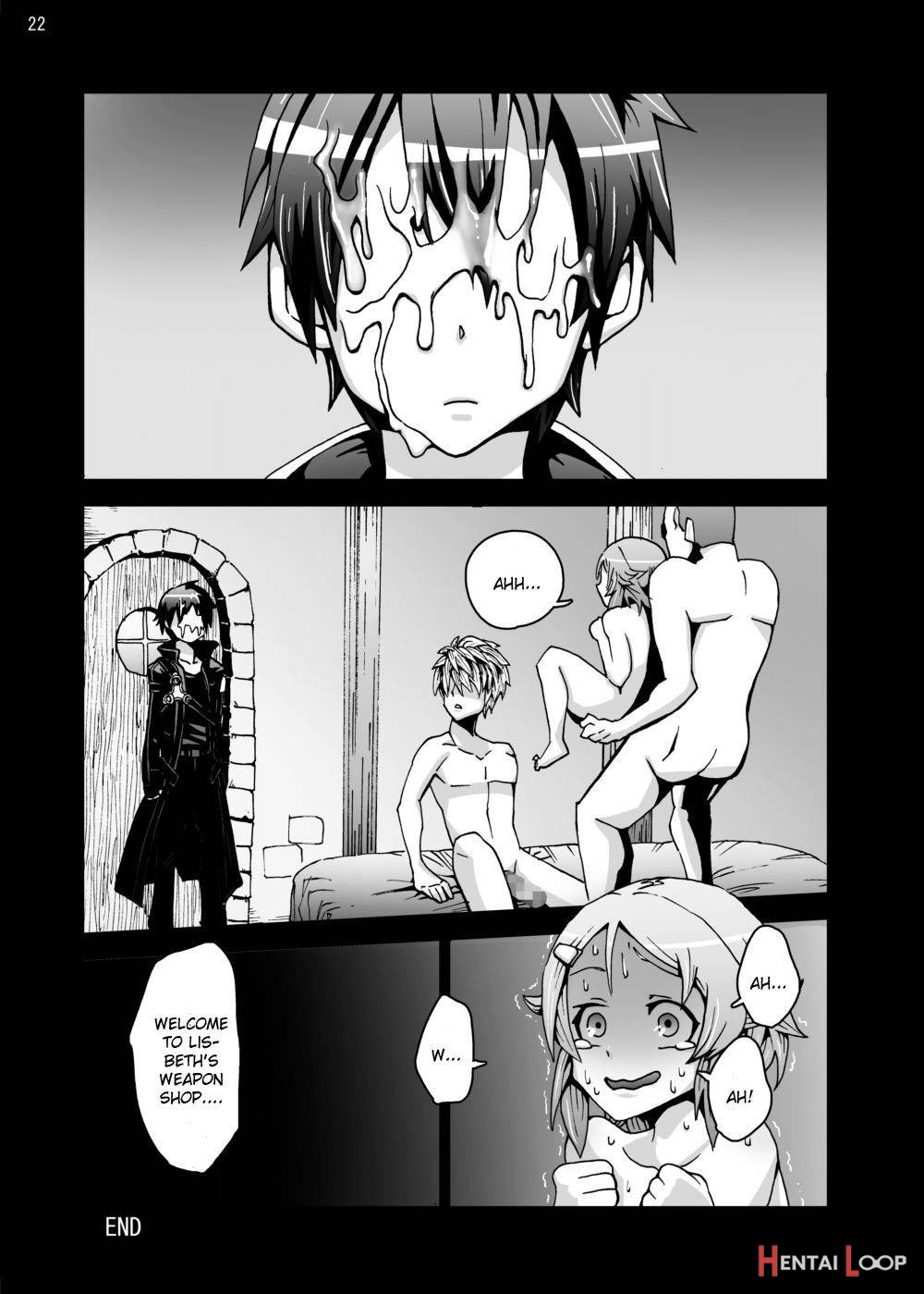 Lisbeth… Kirito Ni Wa Suterare, Kyaku Ni Wa Okasare Nakadashi Ninshin… Asuna To No Kakusa Ga Hirogaru Online page 20