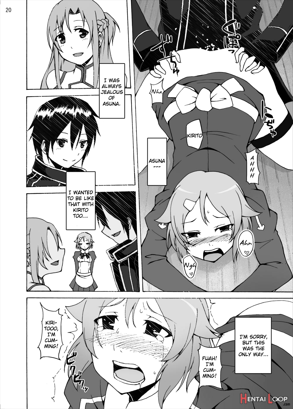 Lisbeth's Decision...to Steal Kirito From Asuna Even If She Has To Use A Dangerous Drug page 20