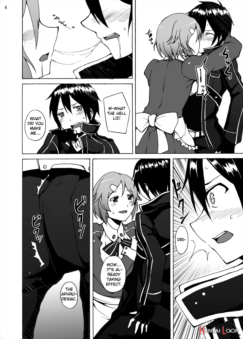 Lisbeth's Decision...to Steal Kirito From Asuna Even If She Has To Use A Dangerous Drug page 4