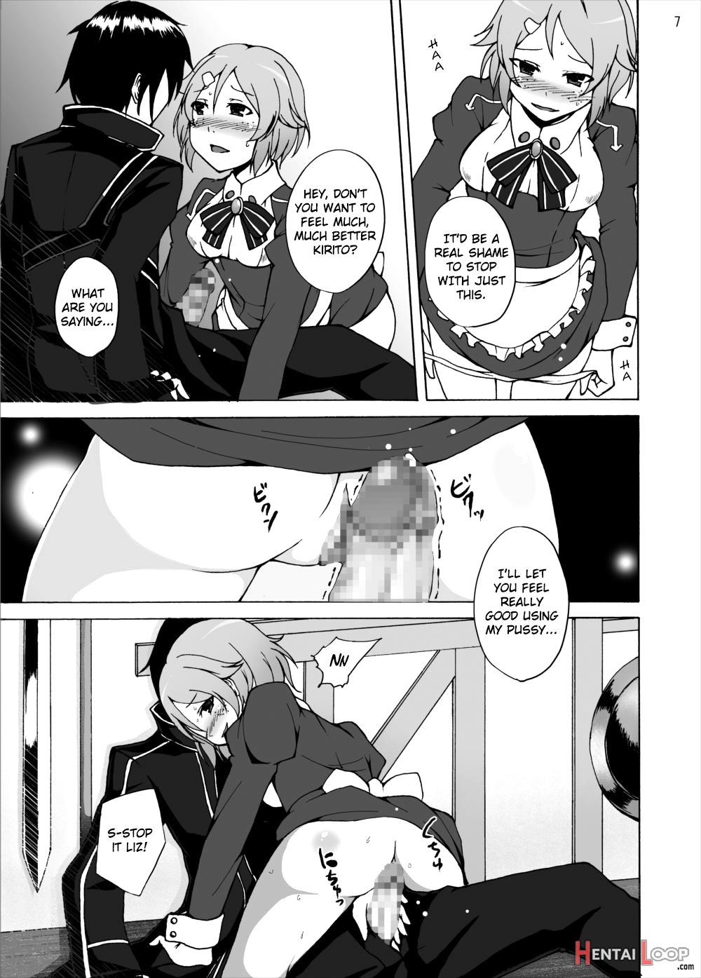 Lisbeth's Decision...to Steal Kirito From Asuna Even If She Has To Use A Dangerous Drug page 7