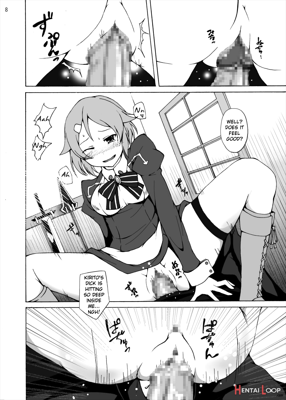 Lisbeth's Decision...to Steal Kirito From Asuna Even If She Has To Use A Dangerous Drug page 8