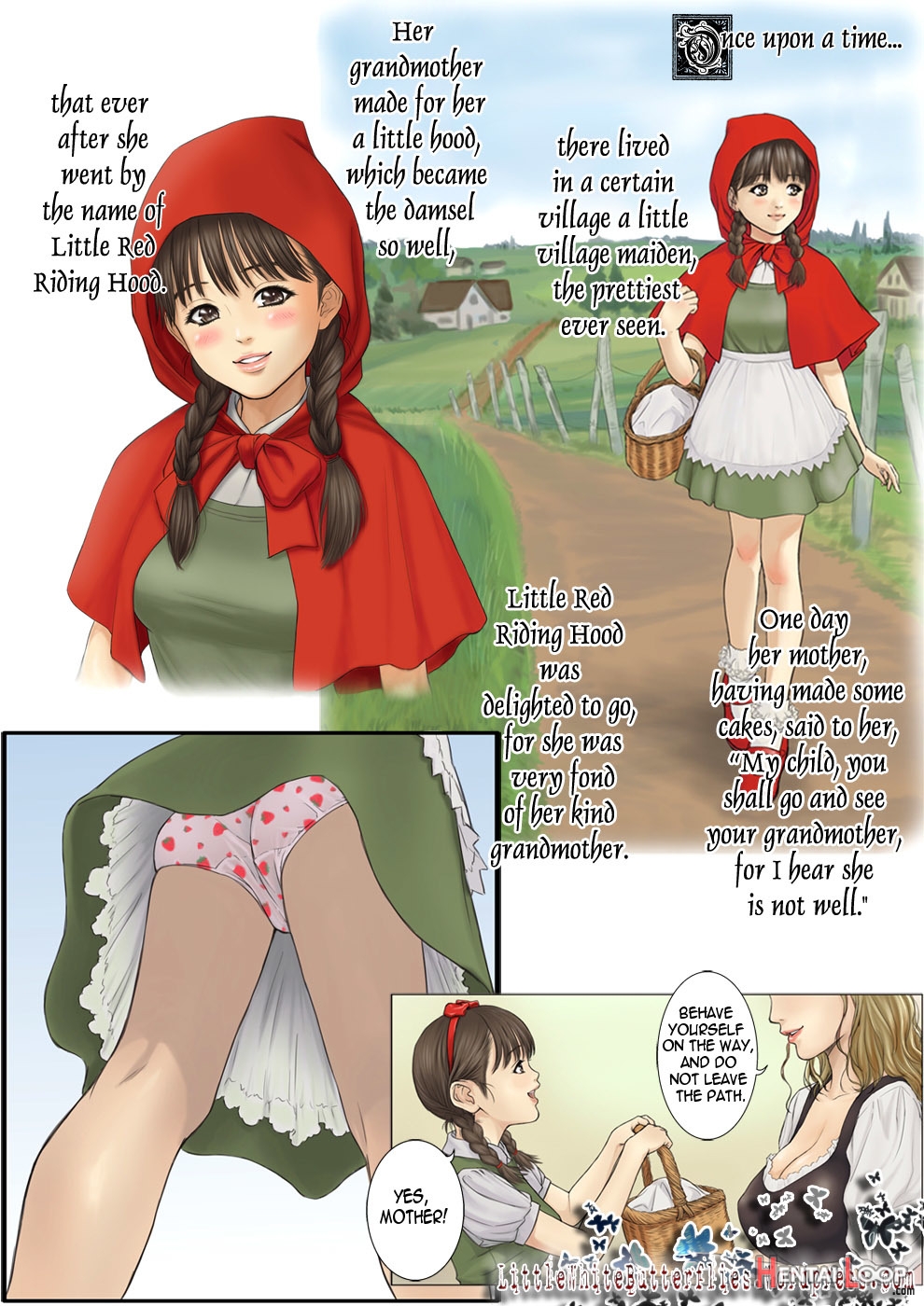 Little Red Riding Hoodâ€™s Adult Picture Book page 3