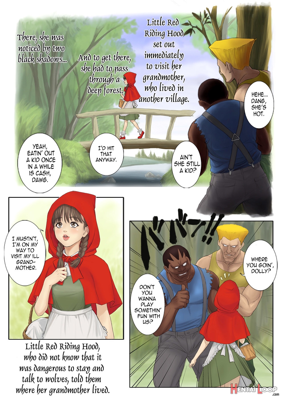 Little Red Riding Hoodâ€™s Adult Picture Book page 4