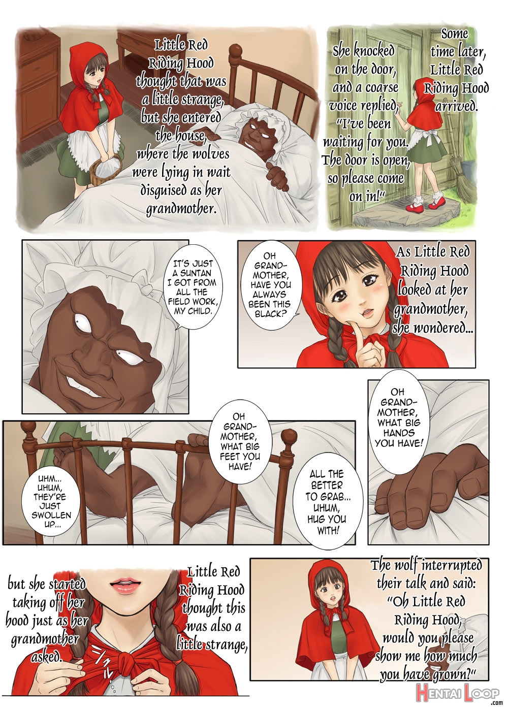 Little Red Riding Hoodâ€™s Adult Picture Book page 6