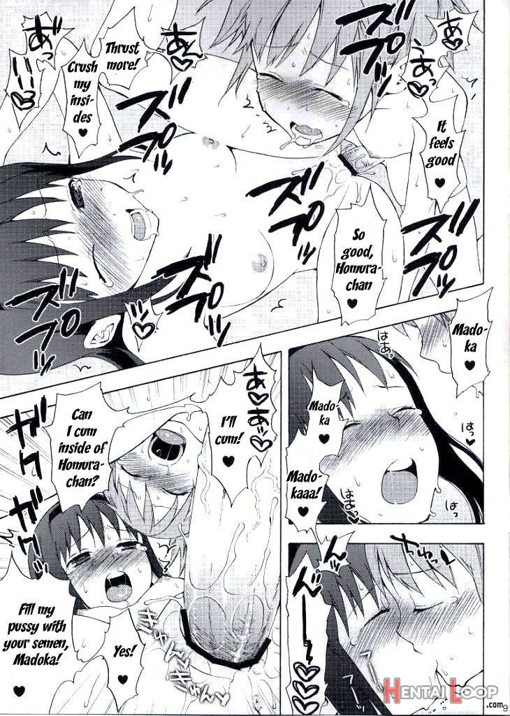 Madoka★homura With Tasogare Kyubei page 9