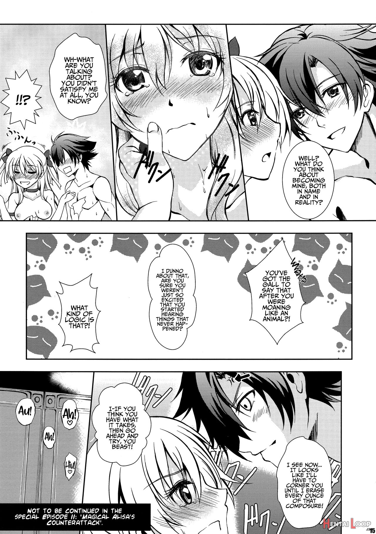 Magical Alisa No Ichiban Hazukashii Yoru page 14