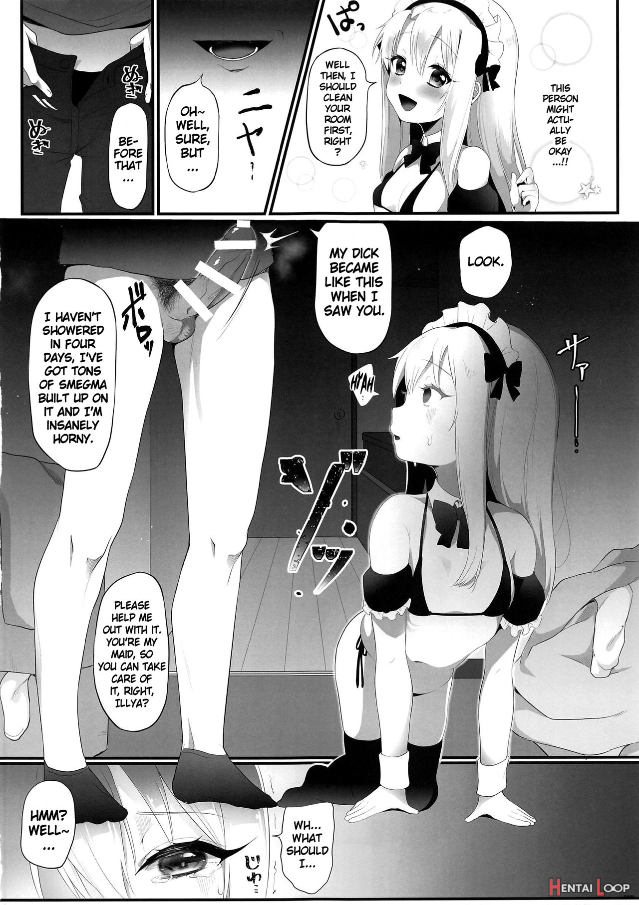 Magical Girl Maid Illya-chan page 8