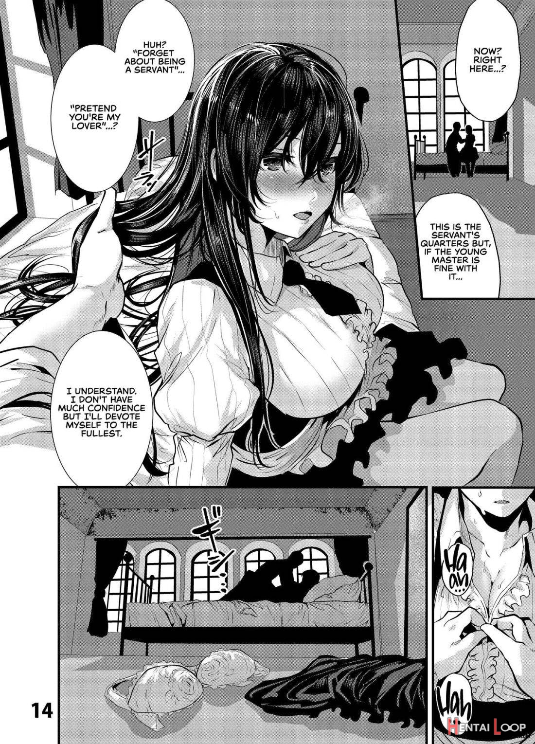 Maguro Maid To Mecha Shikotama Ecchi page 13