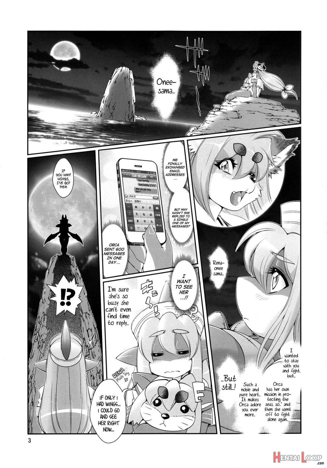 Mahou No Juujin Foxy Rena 5 Digest page 4