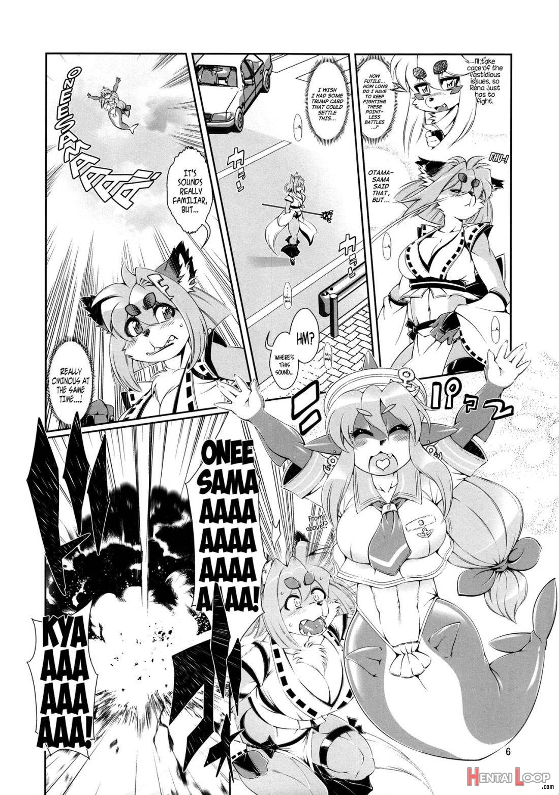 Mahou No Juujin Foxy Rena 5 Digest page 7