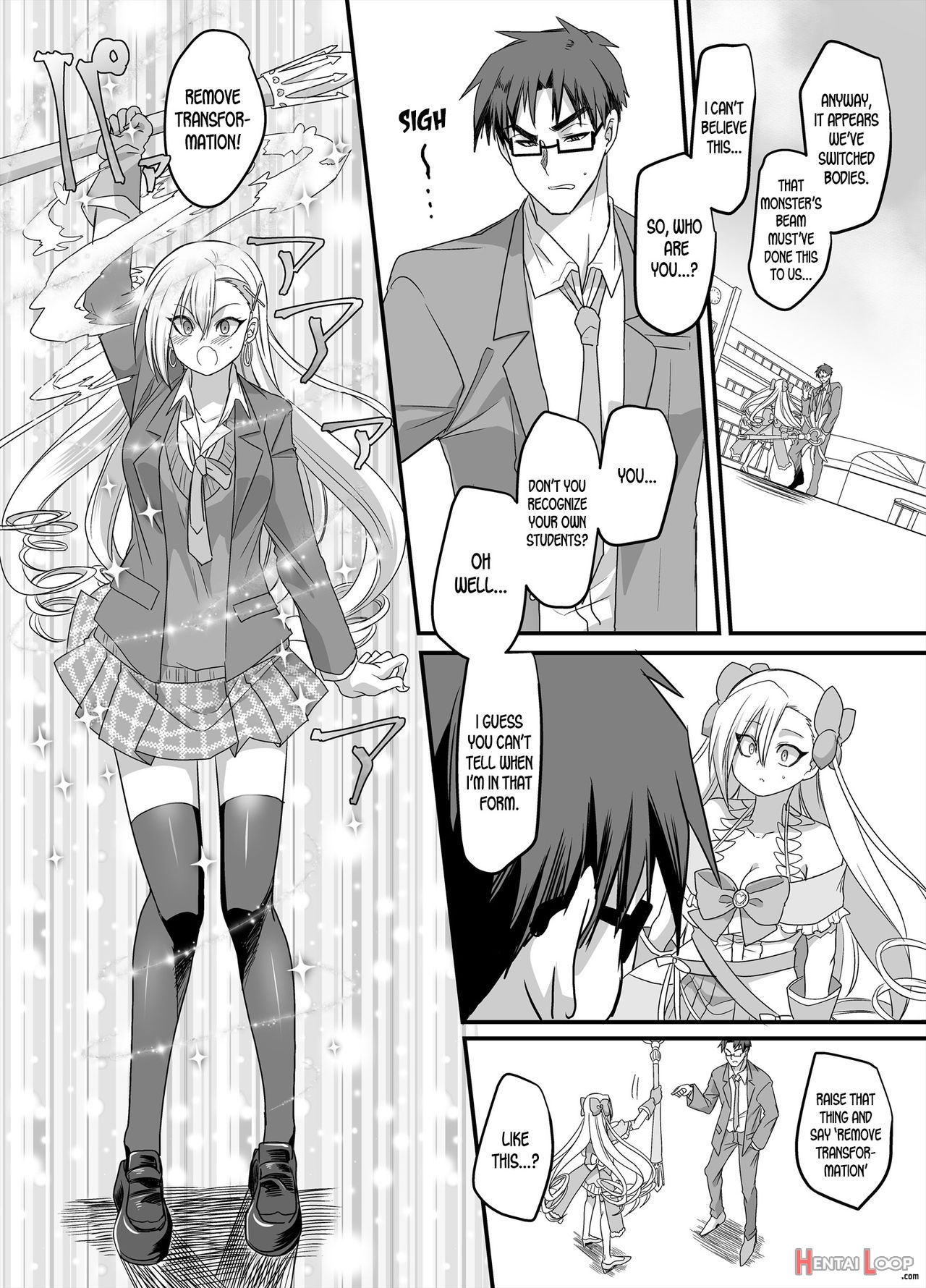 Mahou Shoujo Swap page 9