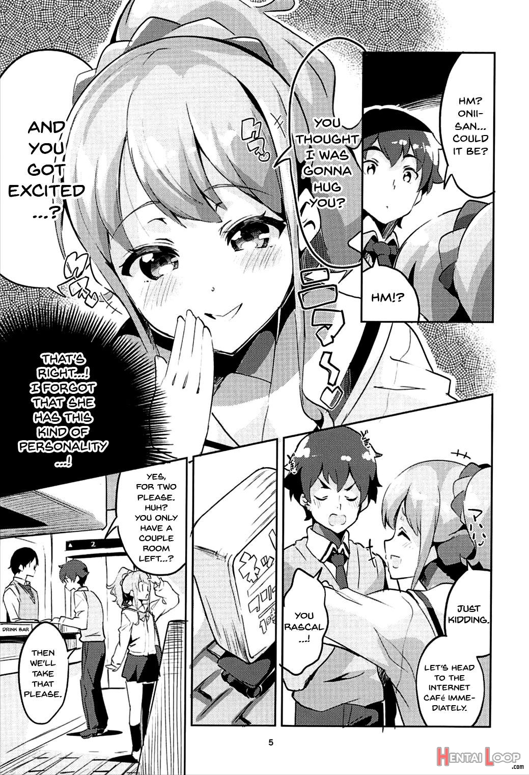 Making Out With Jinno Megumi On A Couple Seat Of The Necafe page 4