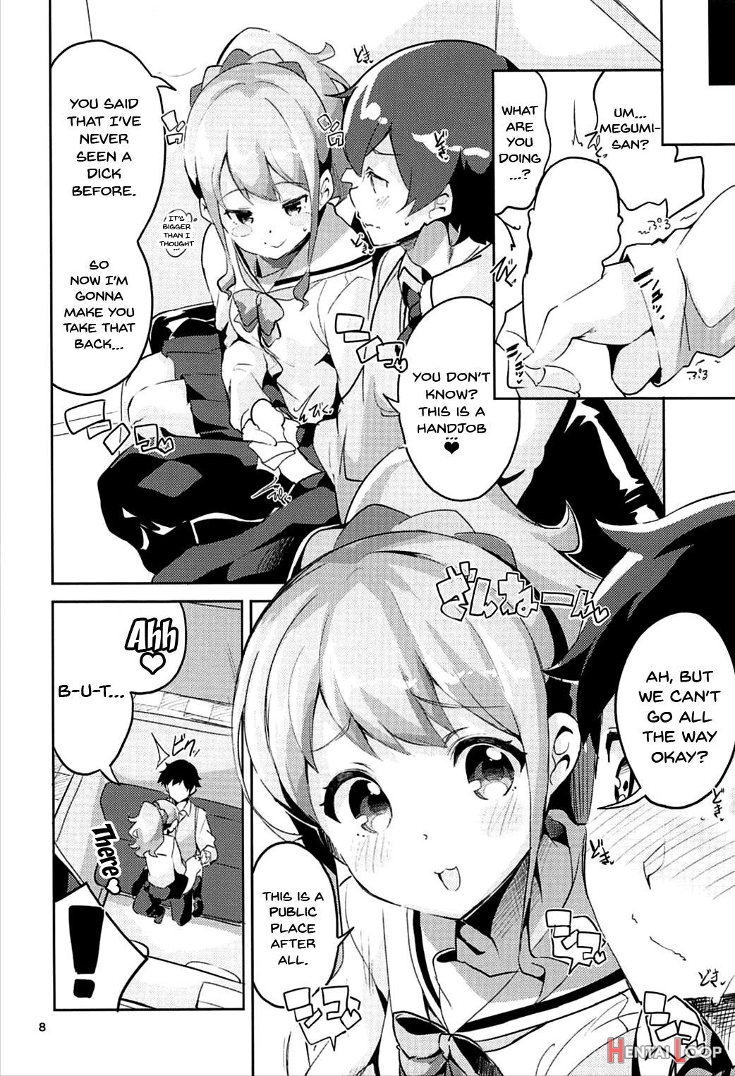 Making Out With Jinno Megumi On A Couple Seat Of The Necafe page 7