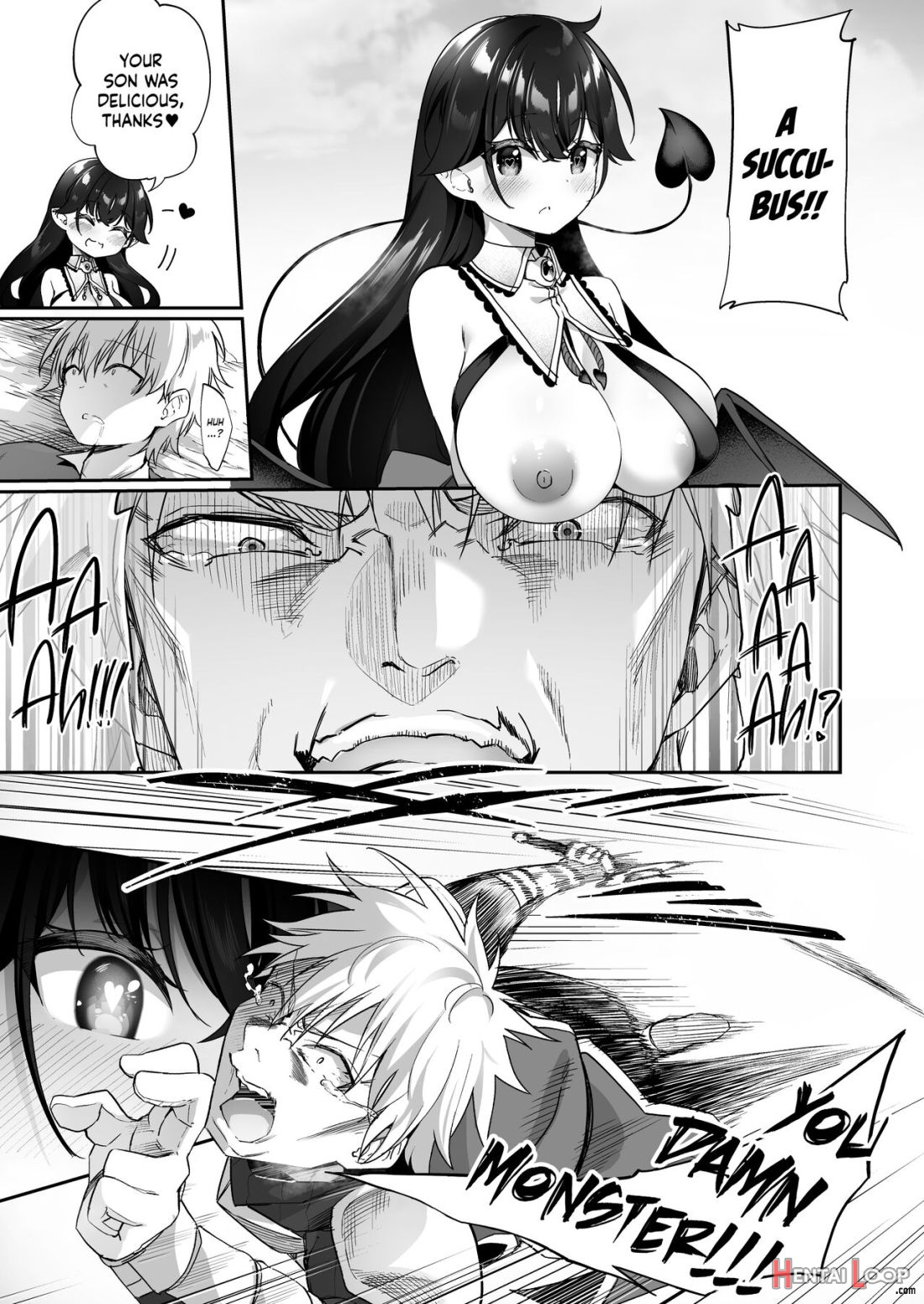 Maou Ni Idonda Yuusha Ga Succubus Ni Ochite Iku Hanashi page 23