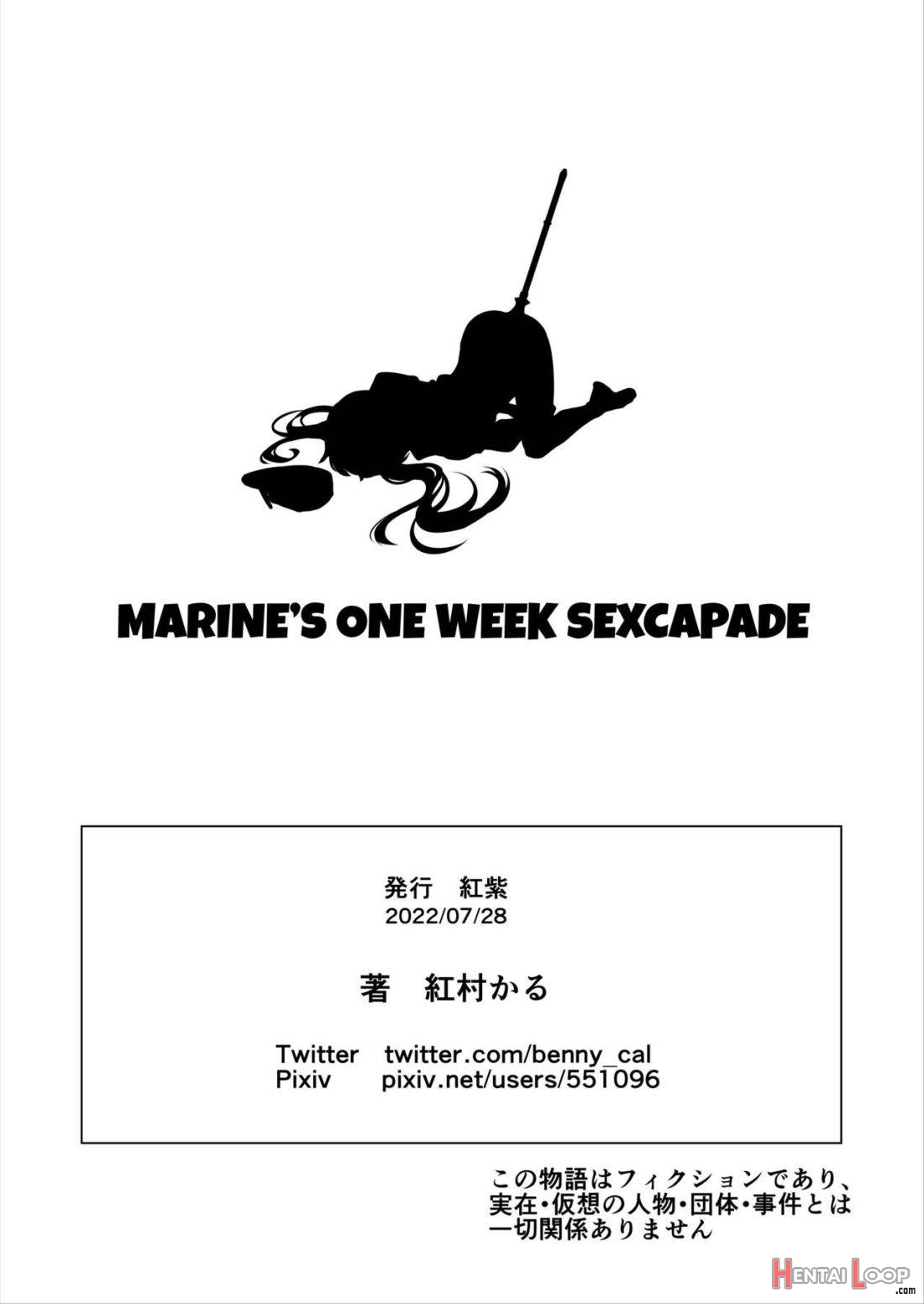 Marine No Yari Chirakashi Week page 40