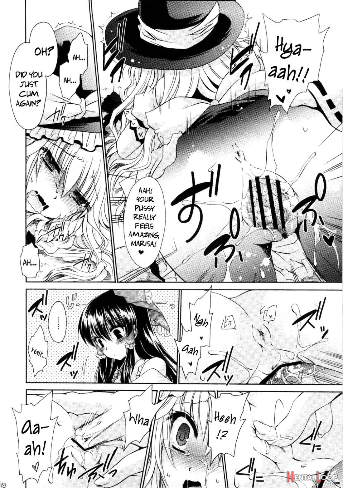 Marisa, Mushrooms, And Fiendish Miko page 16