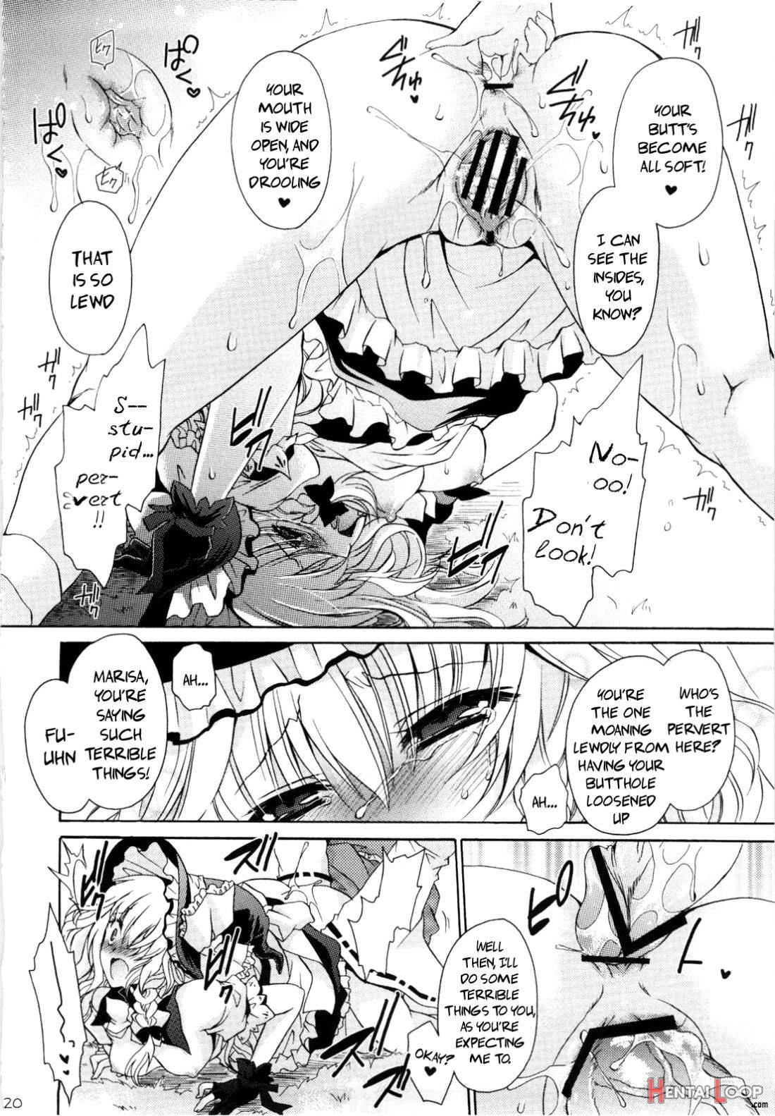 Marisa, Mushrooms, And Fiendish Miko page 18