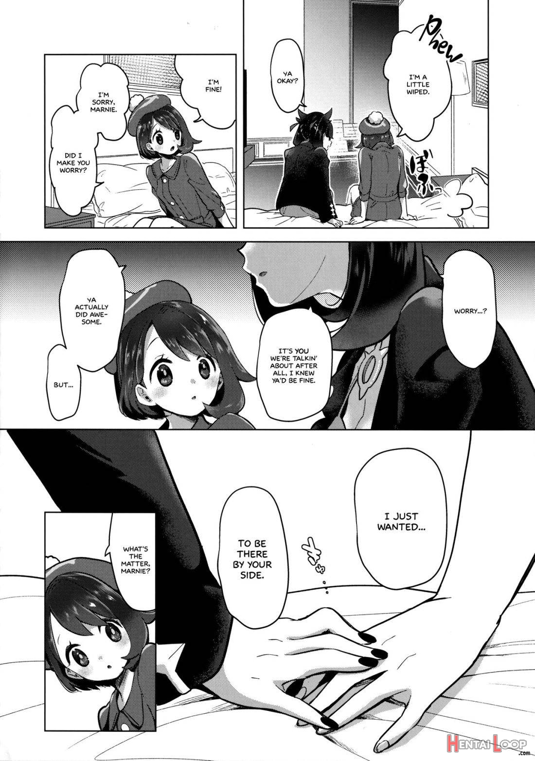 Marnie Wa Yuuri Kara Amai Ringo O Futatsu Moraimashita. page 12