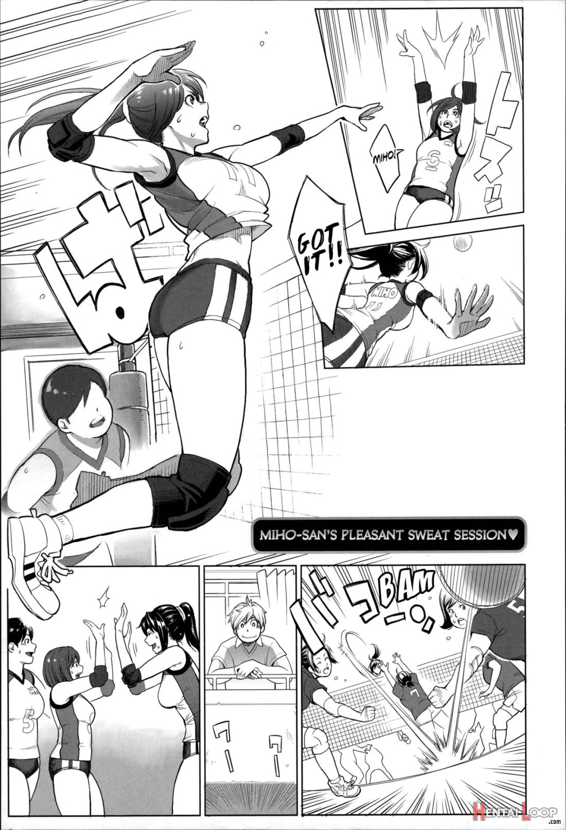 Miho-san No Kaikan Volley page 1